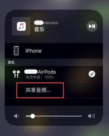 红旗苹果14音频维修点分享iPhone14音频共享设置方法 